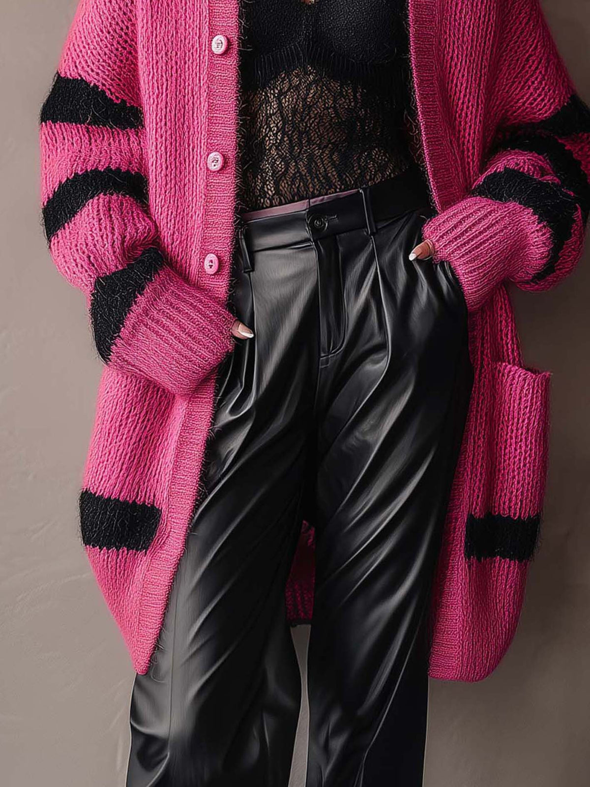 Cárdigan Fucsia Valery