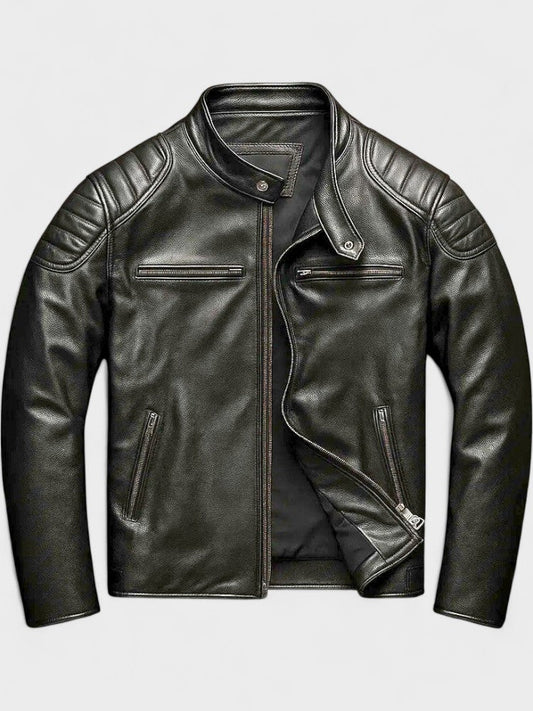 Javier | Chaqueta de Cuero Impactante