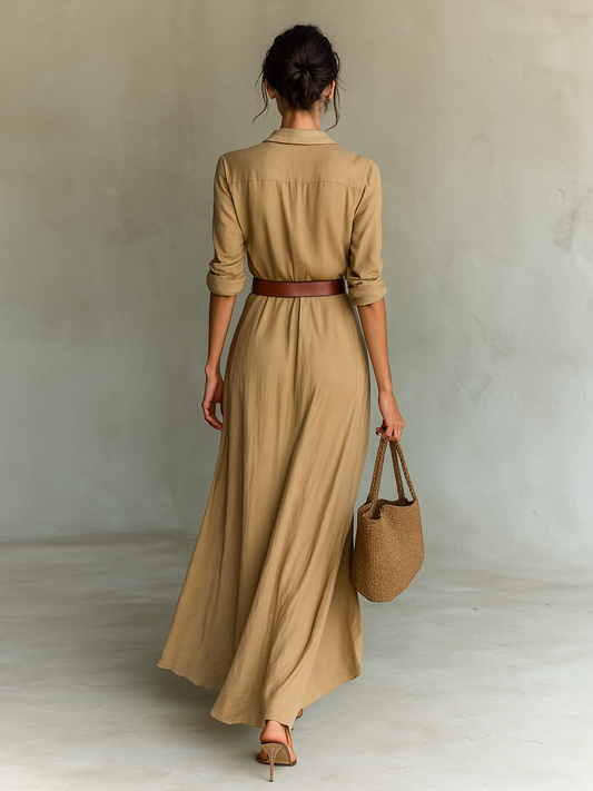 Vestido Beige Arena