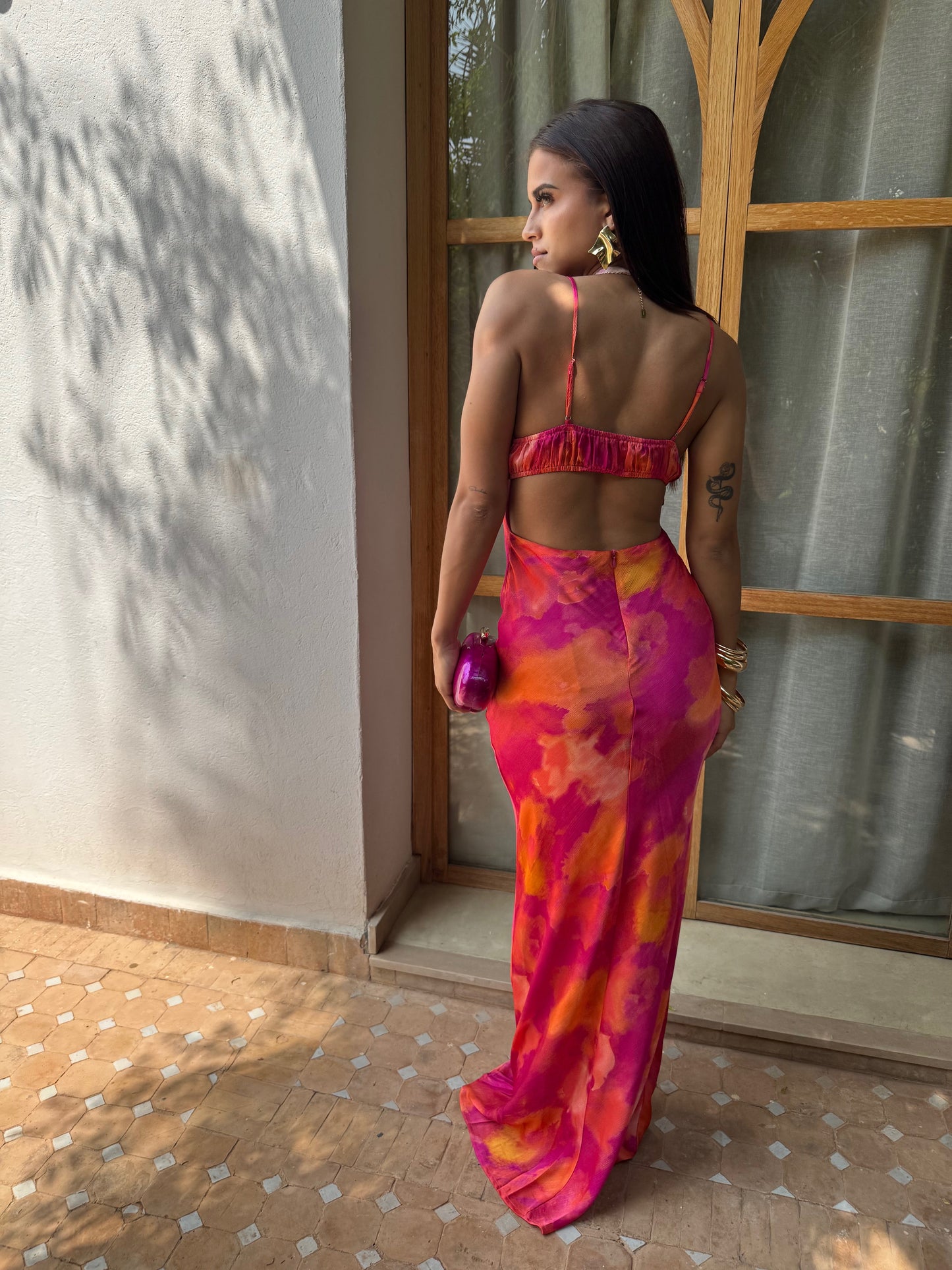 Vestido Largo Ibiza Coral