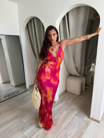 Vestido Largo Ibiza Coral