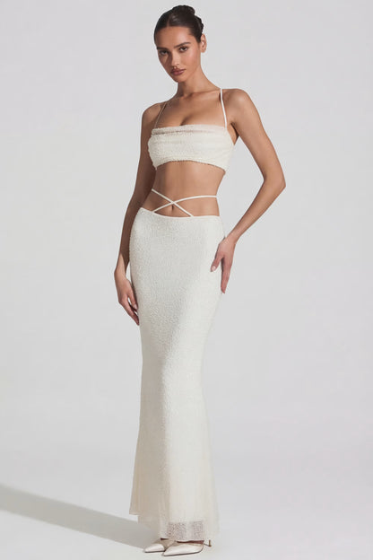 Top Delara Blanco Cruzado