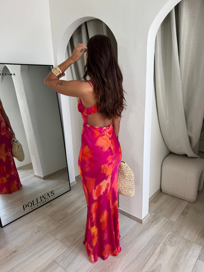 Vestido Largo Ibiza Coral