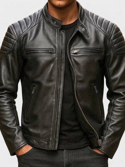 Javier | Chaqueta de Cuero Impactante