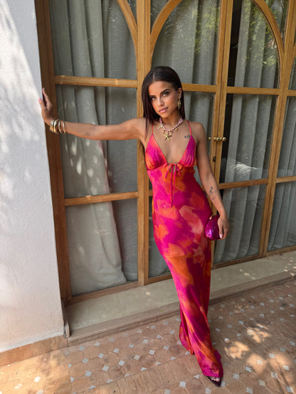 Vestido Largo Ibiza Coral