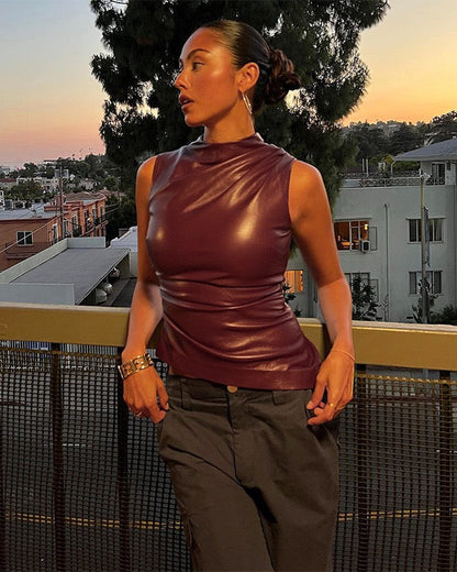 Top Aria Burgundy