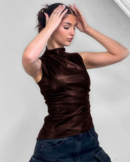 Top Aria Burgundy