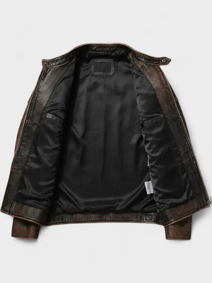 Javier | Chaqueta de Cuero Impactante
