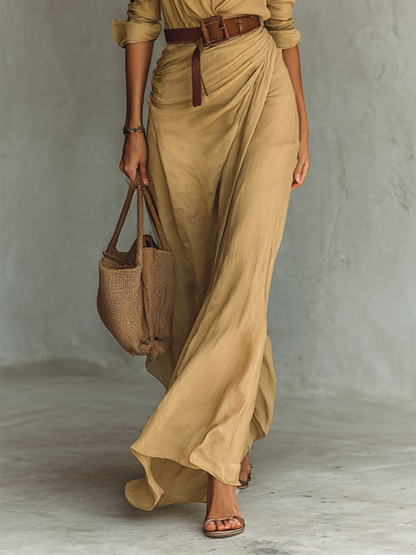 Vestido Beige Arena