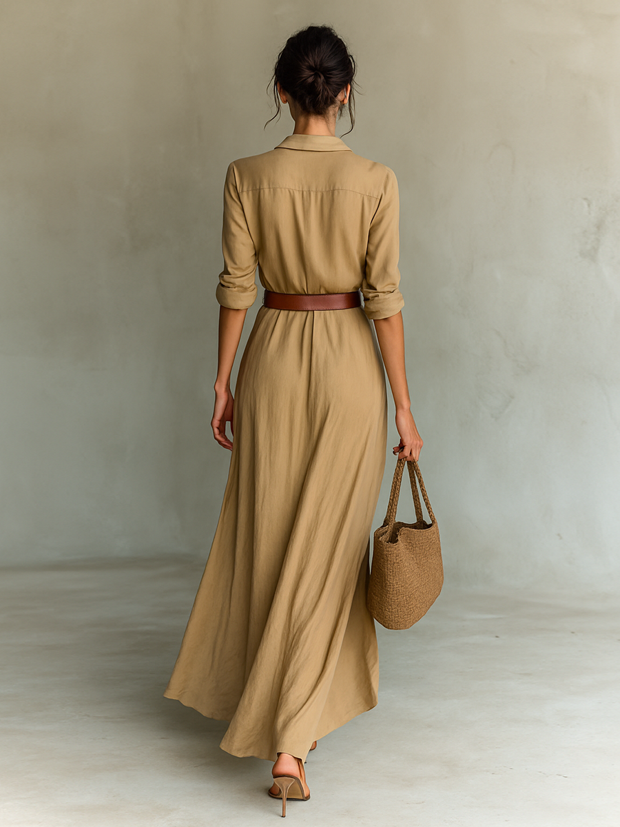 Vestido Beige Arena