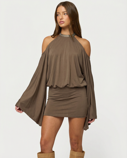 Vestido Golden Mirage