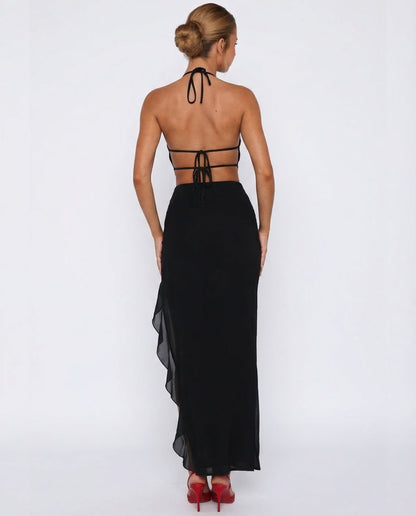 Vestido Cherry Crush Maxi