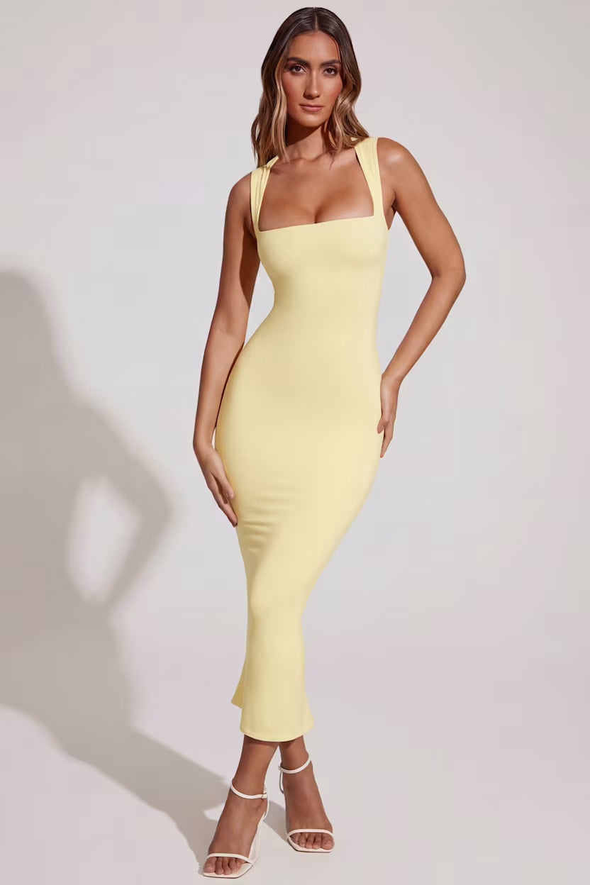 Vestido Noirea Amarillo